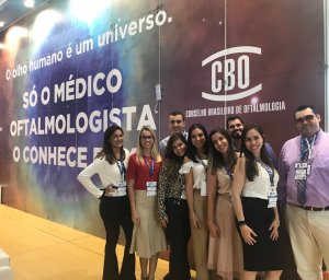 Equipe Hcoe participa do Congresso Brasileiro de Oftalmologia